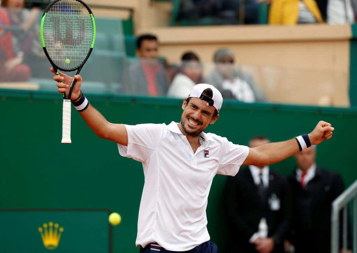 Triunfo de Guido Pella en Montecarlo (Reuters)