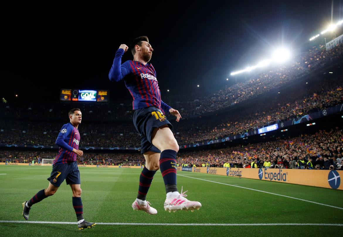 Champions League, Barcelona vs. Manchester United, gol de Messi, fútbol, Reuters