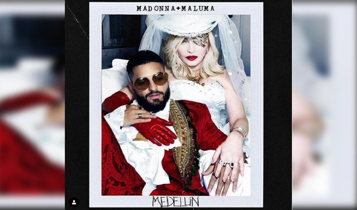 Madonna y Maluma, Instagram, música