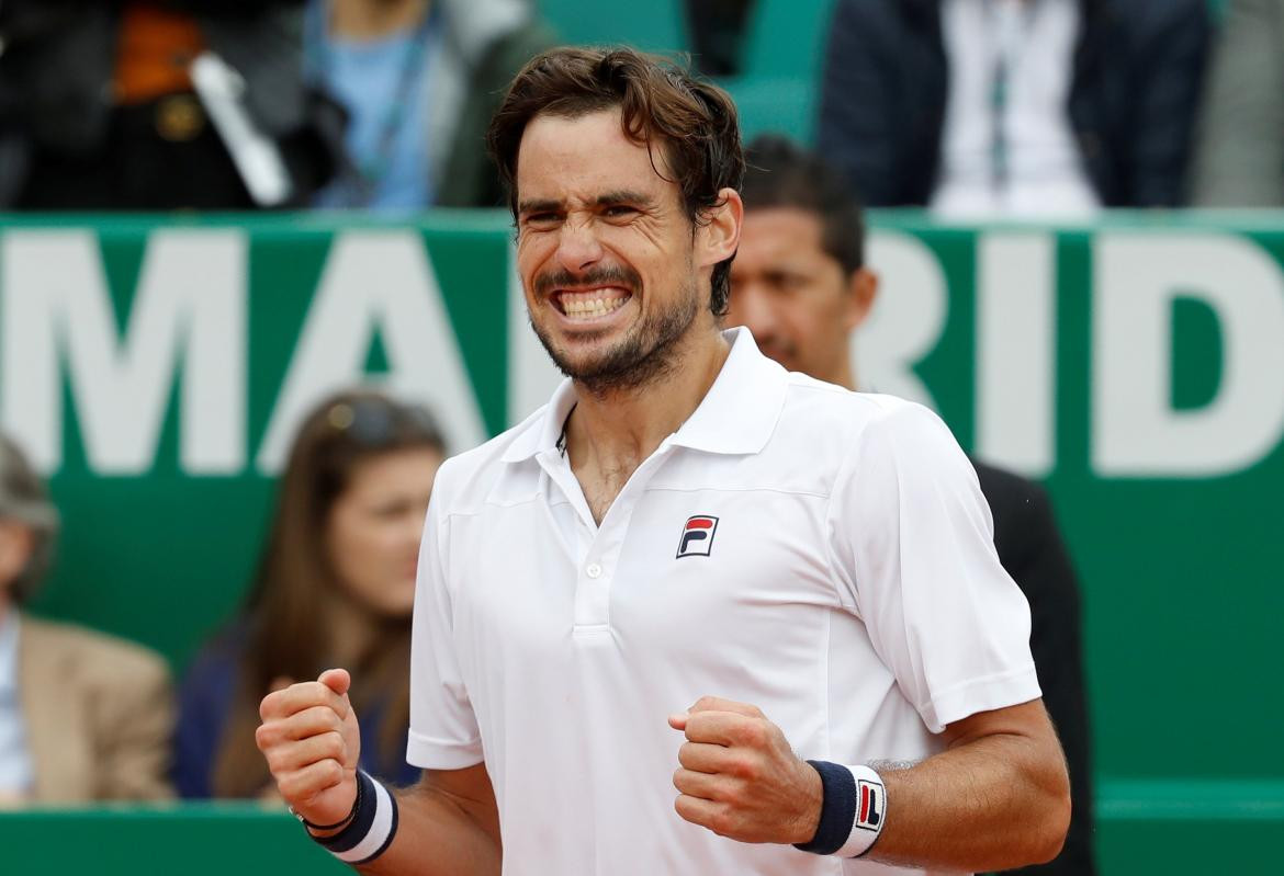 Triunfo de Pella ante Cecchinato en el Masters 1000 de Montecarlo (Reuters)