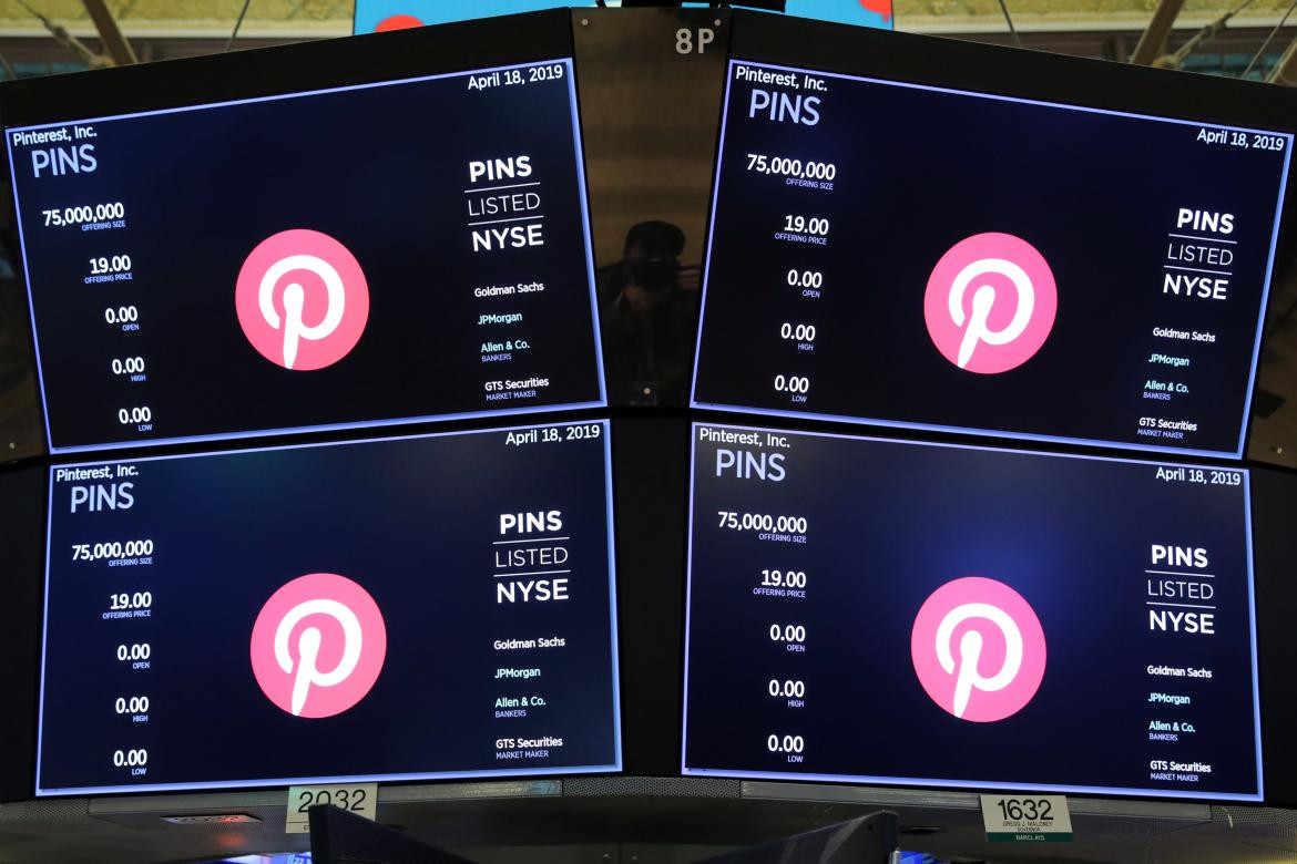 Pinterest en la bolsa de Nueva York, Redes Sociales, Tecnología, Reuters