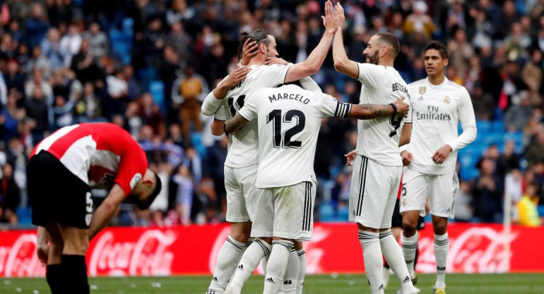 Real Madrid venció a Athletic Bilbao por la Liga, fútbol internacional, Reuters