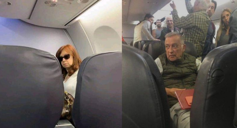Acusan a pasajero de hostigar a Cristina Kirchner durante viaje a Cuba	