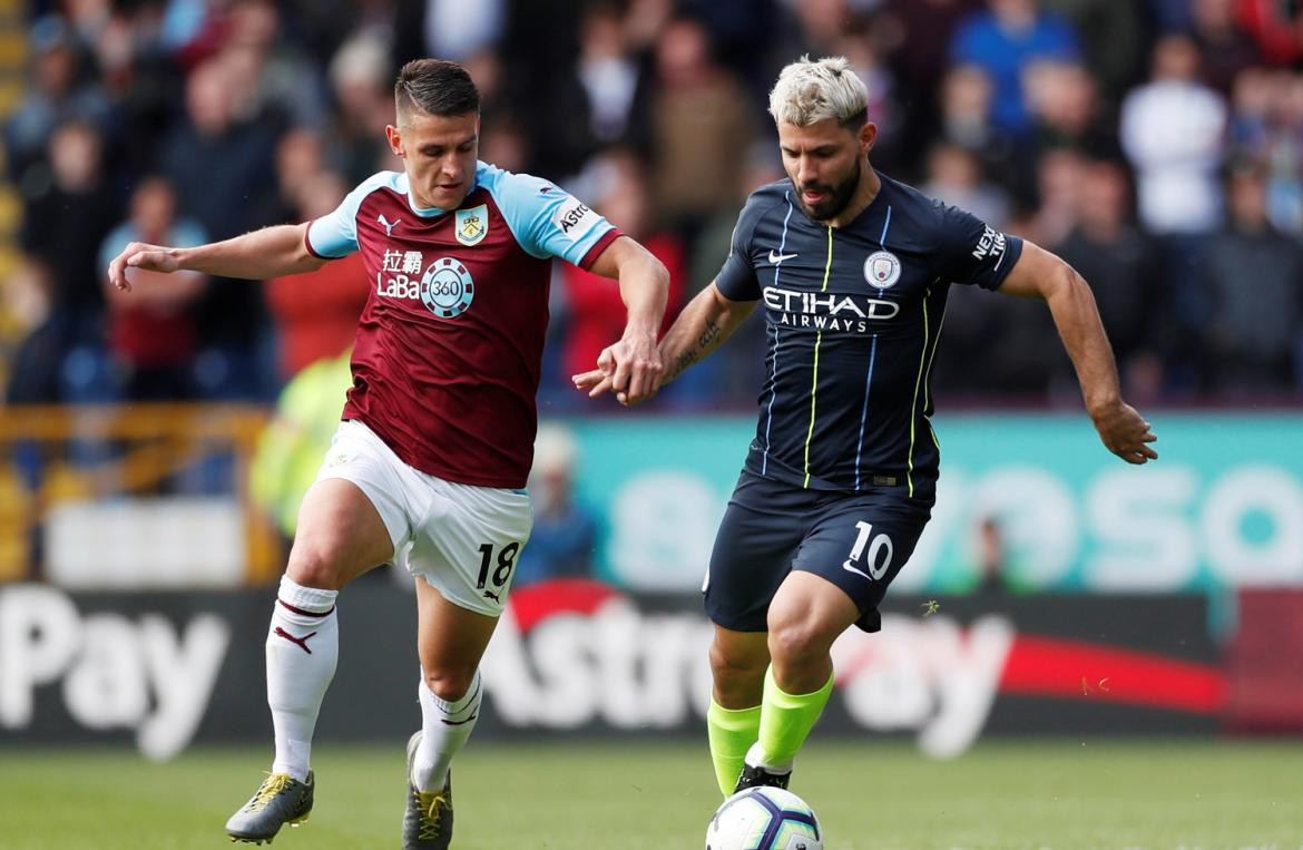 Premier League, Burnley vs. Manchester City, Sergio Kun Agüero, fútbol, deportes, Reuters	