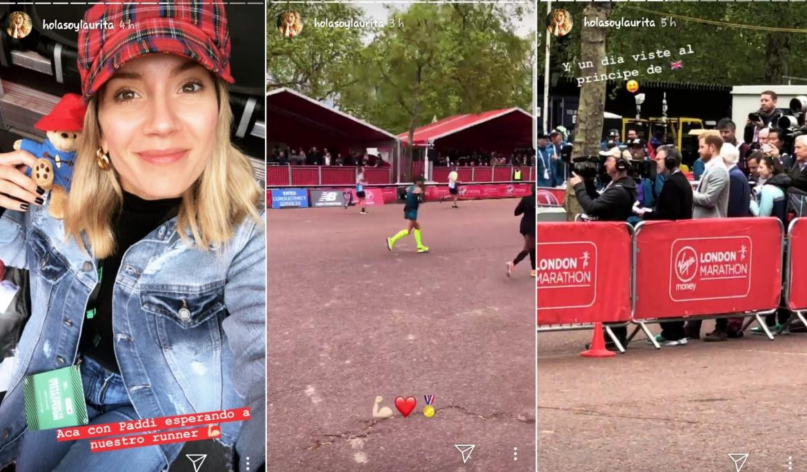 Nico Cabré, Laurita Fernández, príncipe Harry, Londres