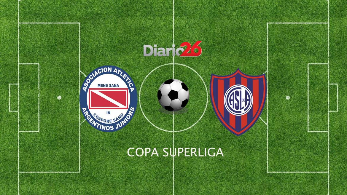 Argentinos Juniors vs. San Lorenzo por Copa Superliga, Diario 26