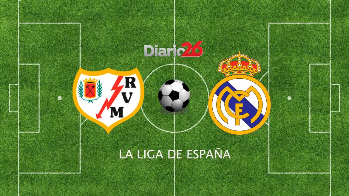 La Liga: Rayo Vallecano vs. Real Madrid, Diario 26