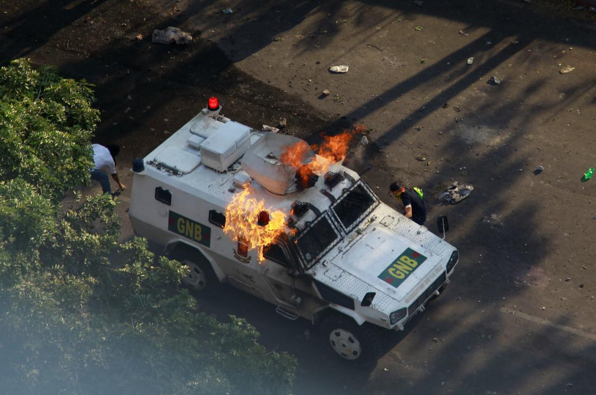 Incidentes en Venezuela (Reuters)