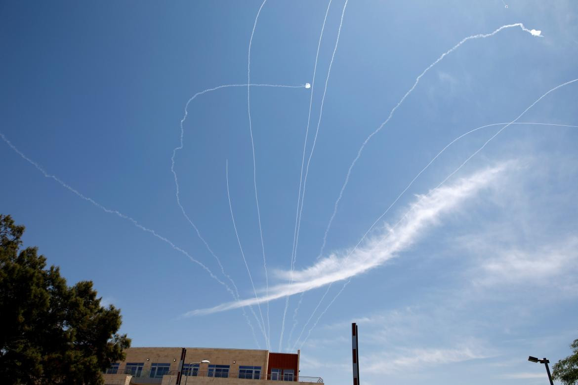 Bombardeos en Israel desde Palestina y Hamas (Reuters)