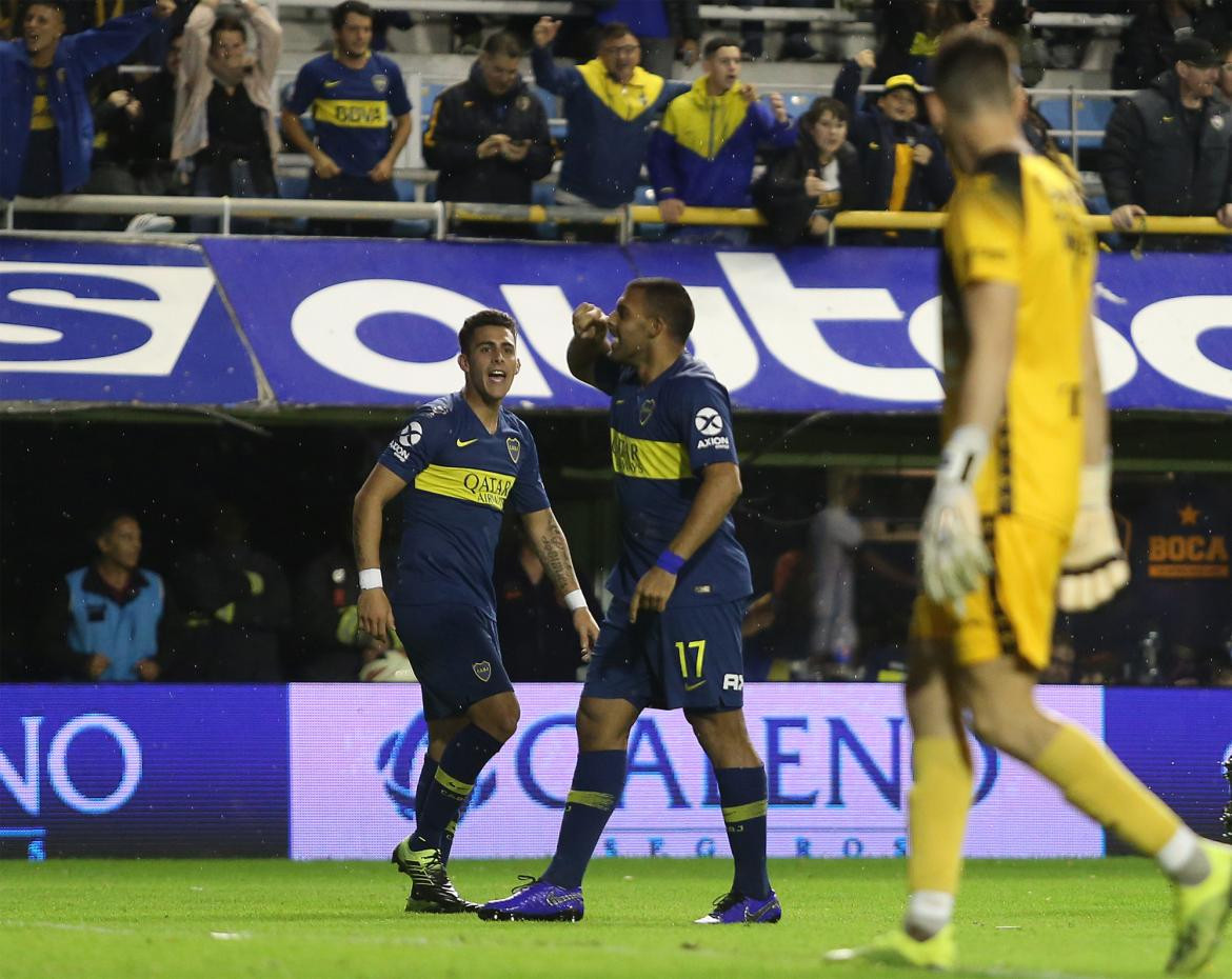 Copa Superliga, Boca vs. Godoy Cruz, fútbol, deportes, Ramón Wanchope Ábila, NA