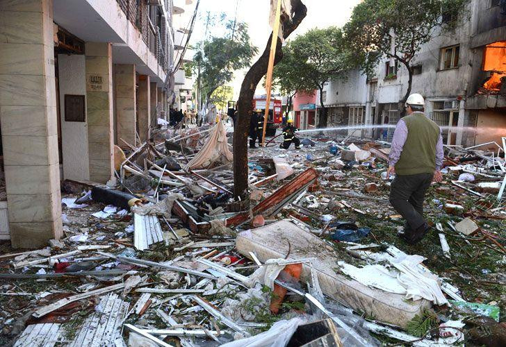 Explosión edificio en Rosario - 2013