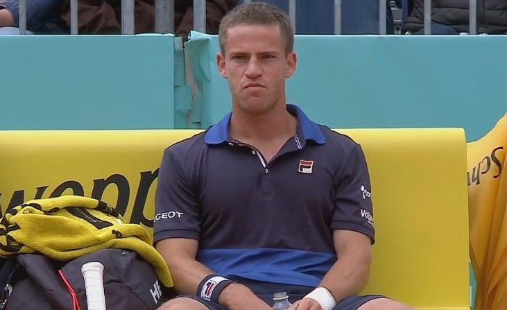 Diego Schwartzman en el Masters 1000 de Madrid