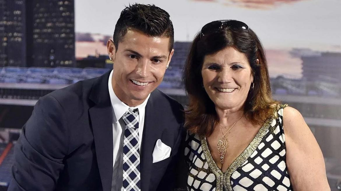 Cristiano Ronaldo y su madre