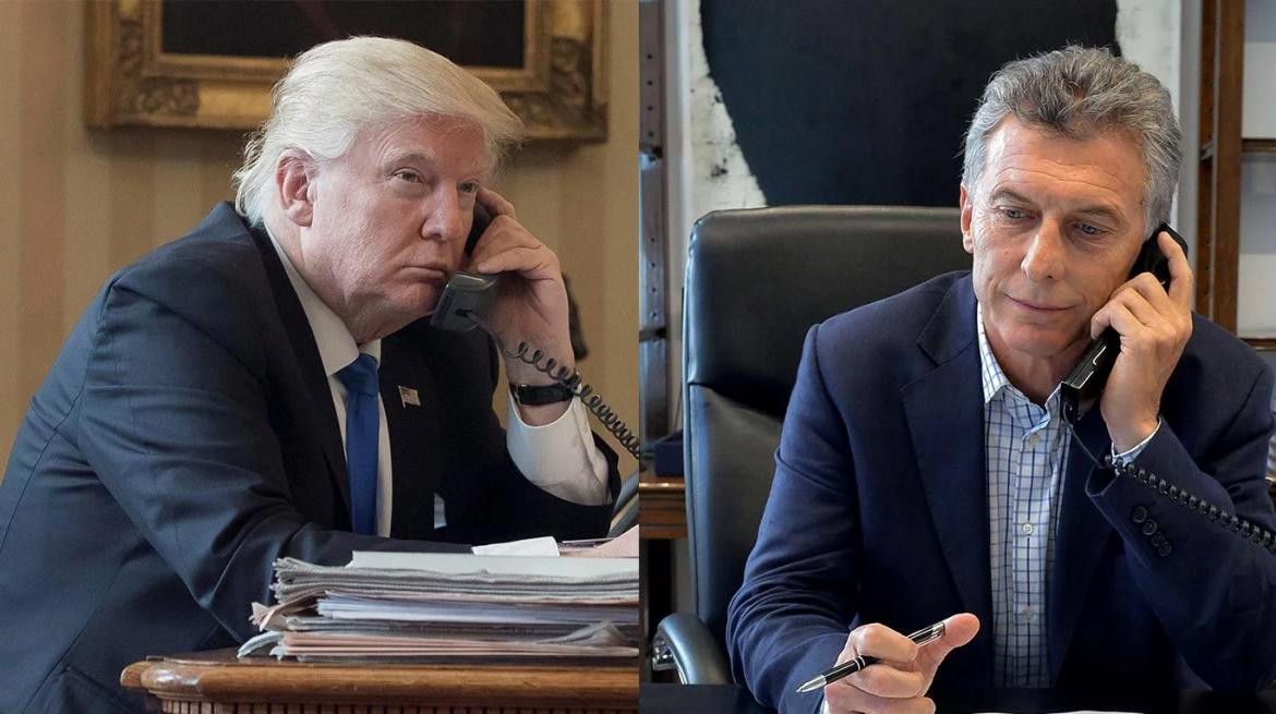 Donald Trump y Mauricio Macri, conversación telefónica, política