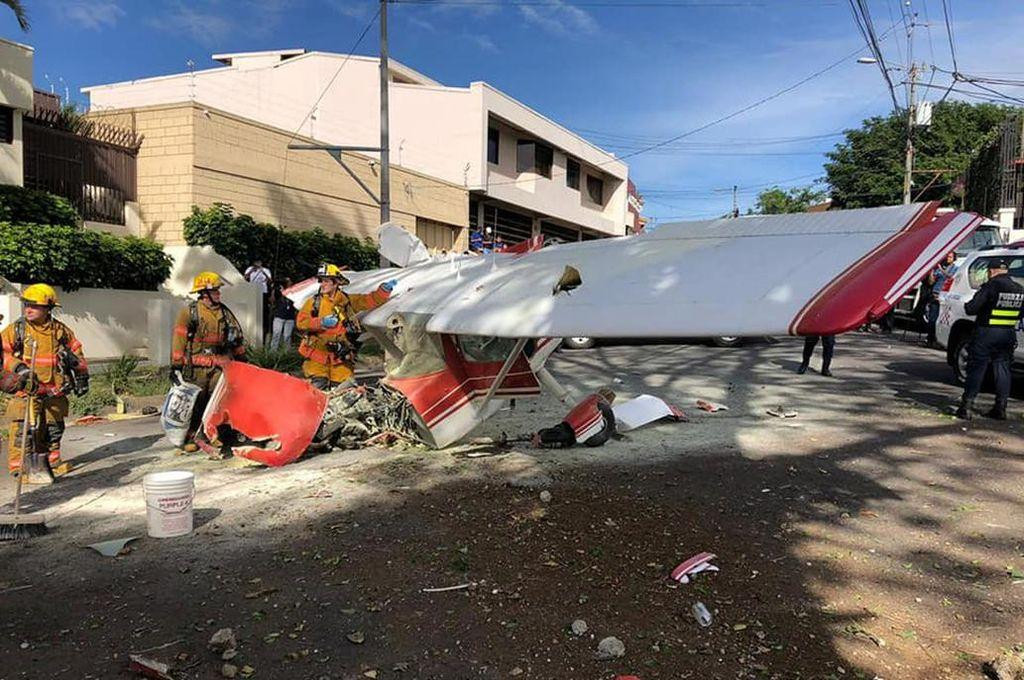 Costa Rica - Accidente avioneta