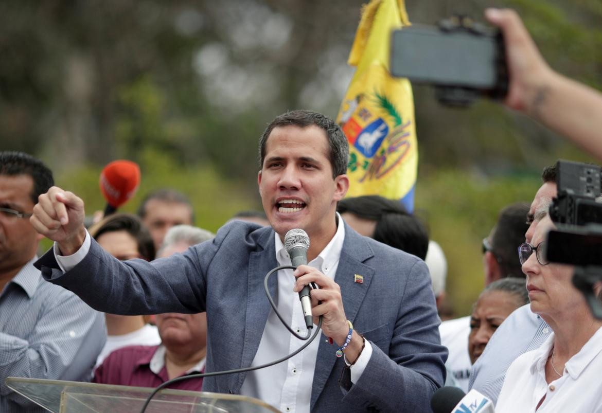 Juan Guaidó Venezuela - Jornada de protestas Foto Reuters