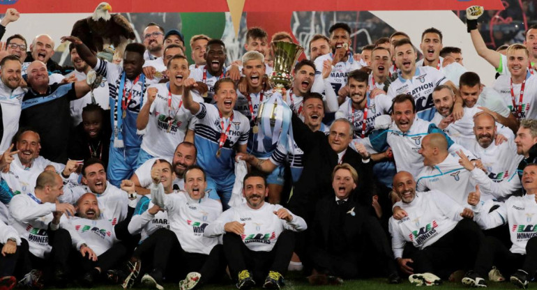 Copa Italia, Atalanta vs. Lazio, deportes, fútbol - Lazio Campeón - Reuters