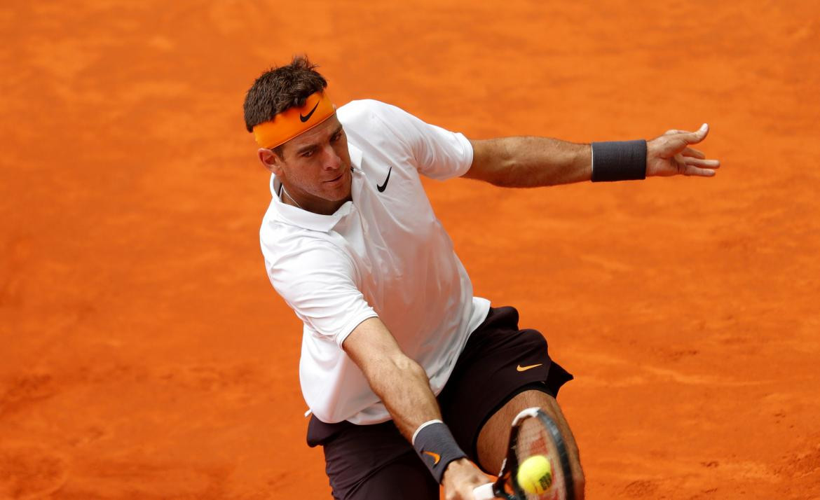 Juan Martín del Potro, tenis, tenista, deportes, Masters 1000 de Roma, Reuters