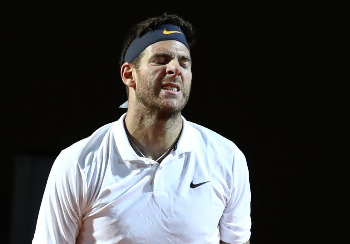 Juan Martín del Potro vs. Djokovic por cuartos de final del Masters de Roma, Reuters