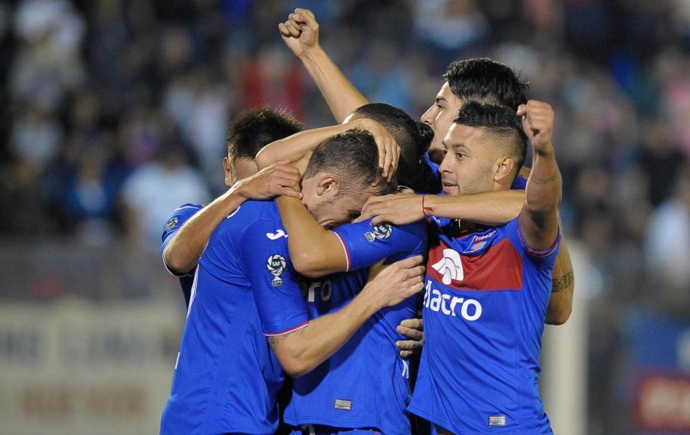 Festejo de Tigre en Copa Superliga