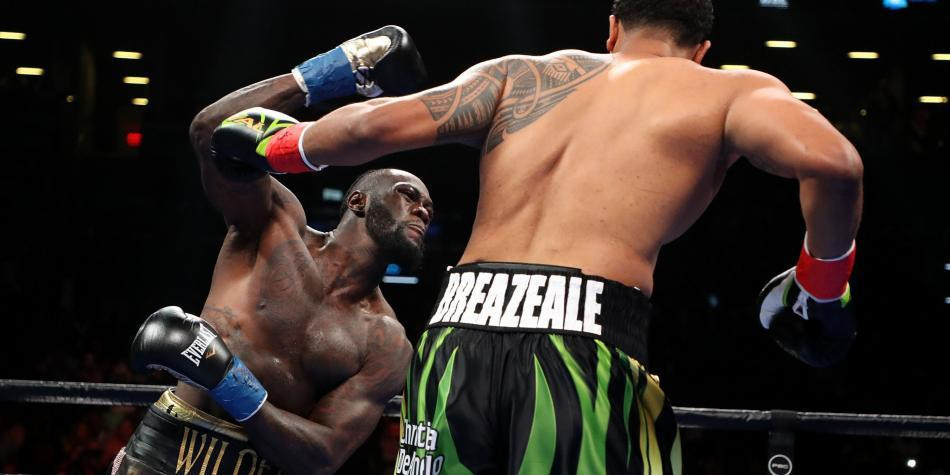 Deontay Wilder y Dominic Breazeale - boxeo