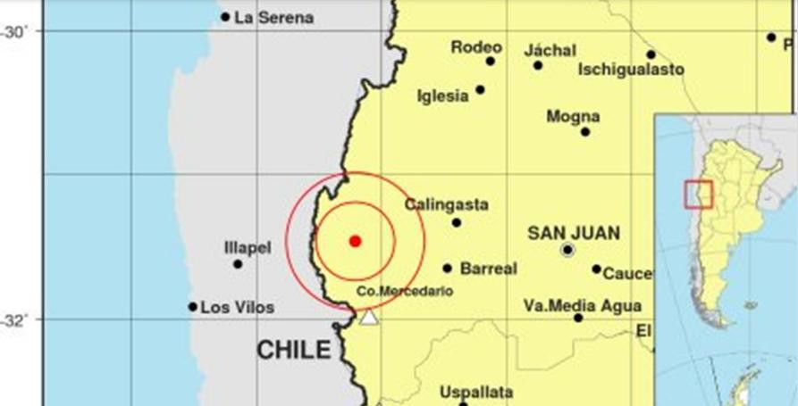 Sismo en San Juan 