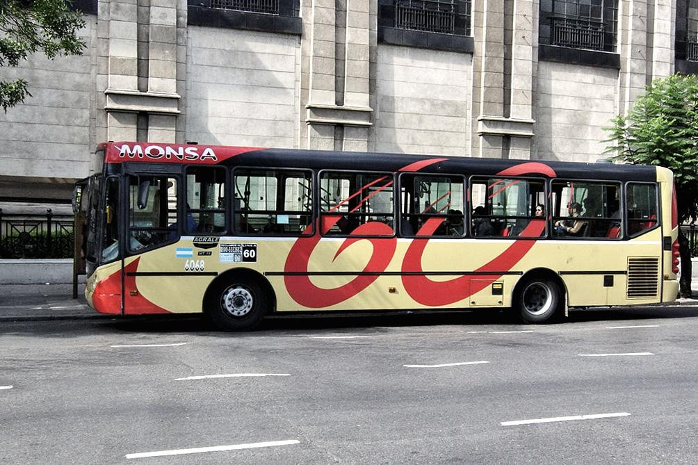 Colectivo línea 60 - Paro