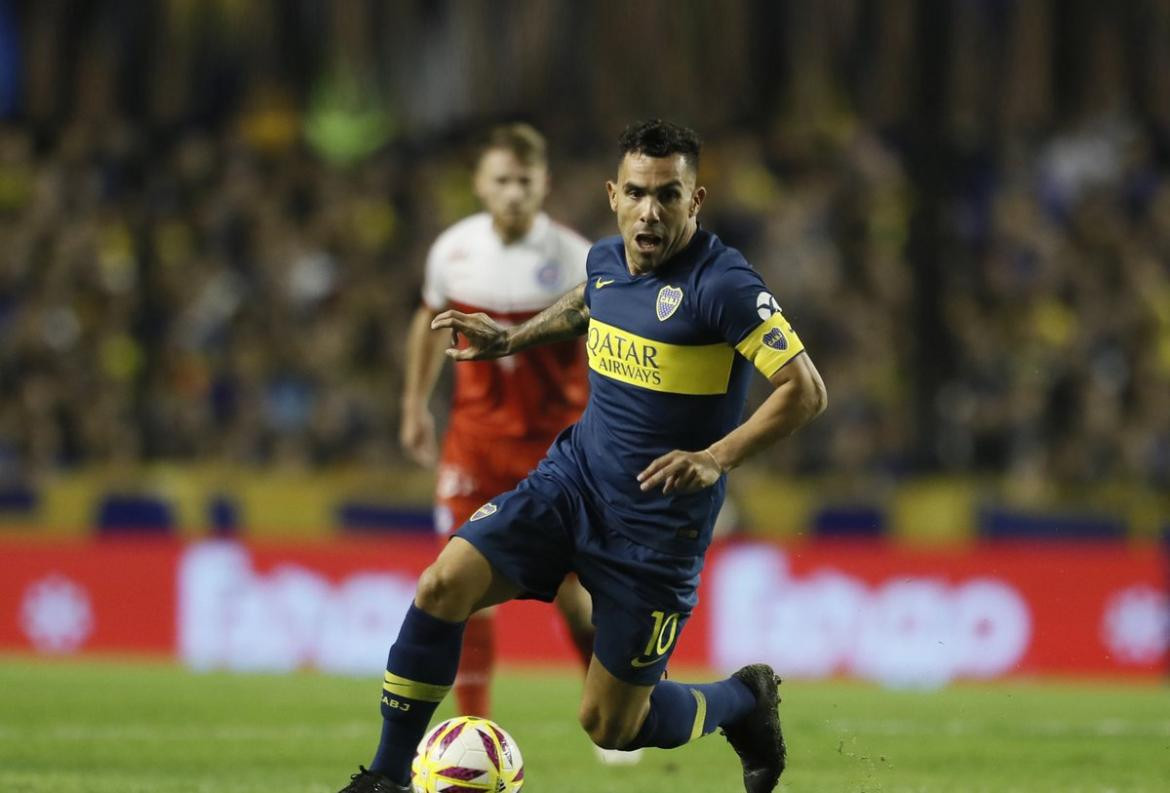 Copa Superliga, Boca vs. Argentinos, fútbol, deportes, Carlos Tevez - Foto Twitter Boca