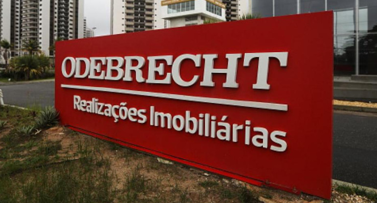 Odebrecht - obra pública causa por pago de sobornos. Foto: Télam.
