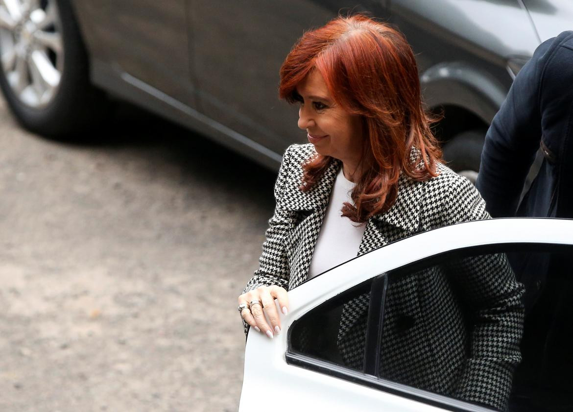 Cristina Fernández de Kirchner, segunda audiencia Causa Vialidad, Comodoro Py, REUTERS
