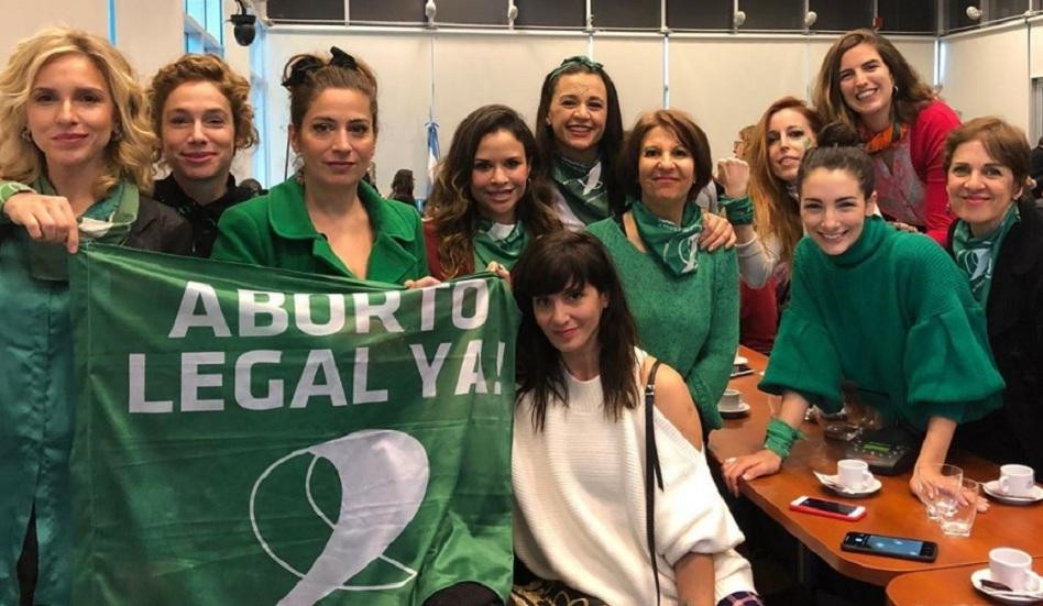 Actrices Argentinas, aborto, Congreso	