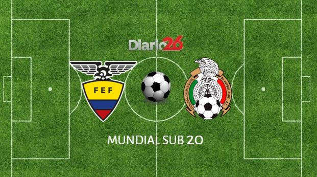 Selección Ecuador vs Selección México - Mundial sub 20 Diario 26