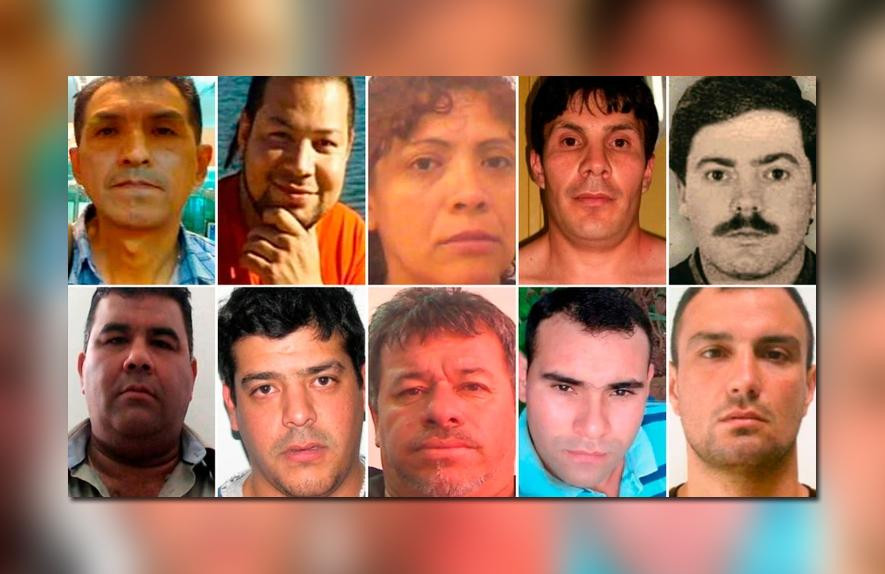 Estos son los 10 prófugos más buscados por la Justicia en Argentina	