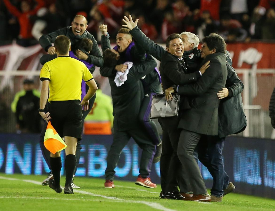 Recopa, River vs Athletico Paranaense, Gallardo, deportes, fútbol, partido de vuelta, REUTERS	