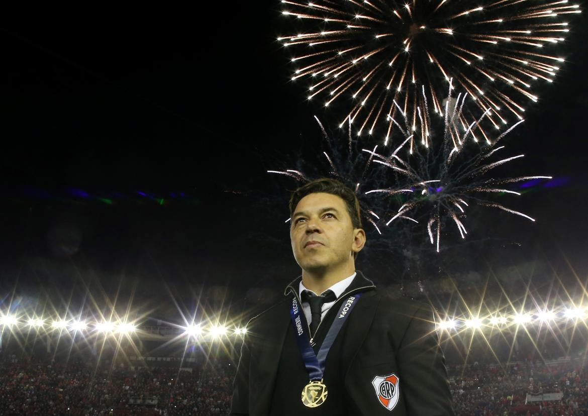 Recopa, Campeón, River vs Athletico Paranaense, Gallardo, deportes, fútbol, partido de vuelta, REUTERS	