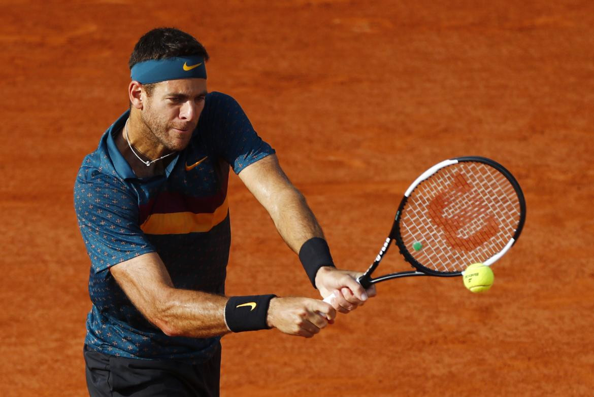 Juan Martín del Potro, Roland Garros, tenis, deportes, Reuters	