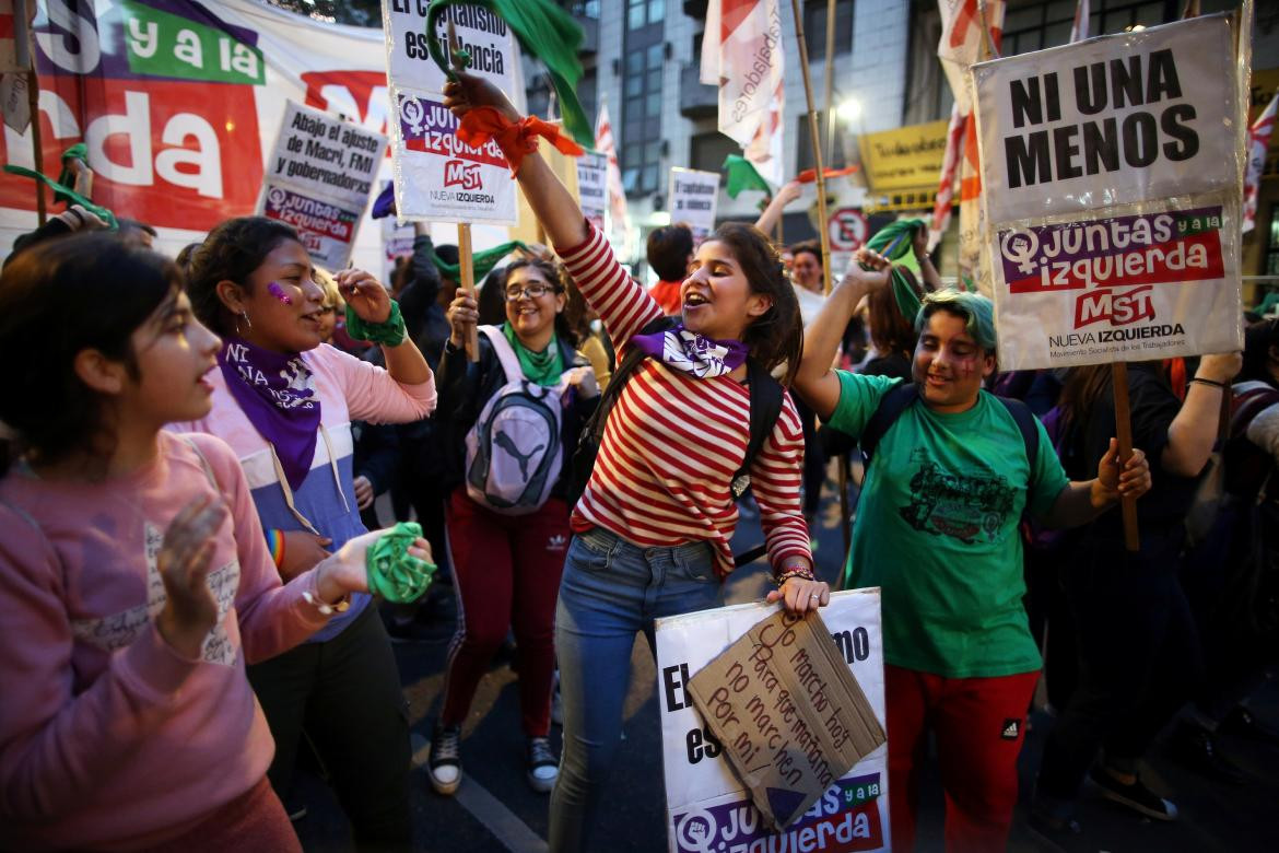 Ni una menos - marchas en todo el país, Reuters	