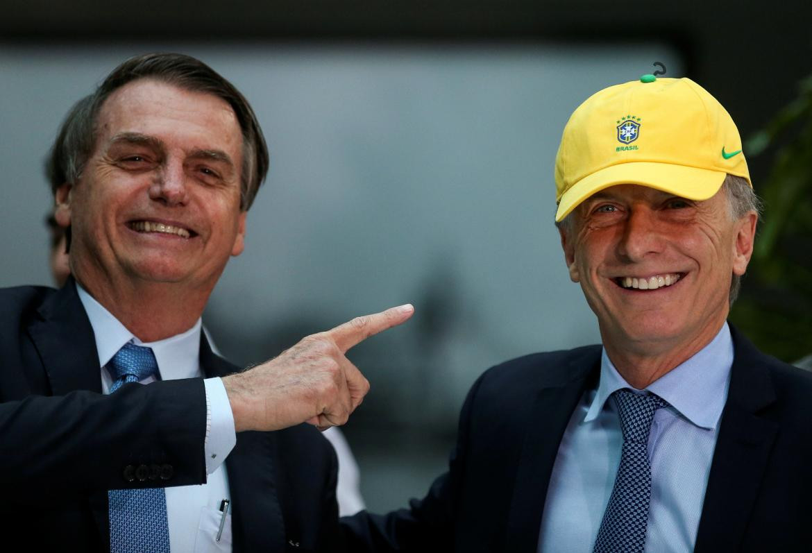 Jair Bolsonaro, Mauricio Macri, Casa Rosada, Reuters