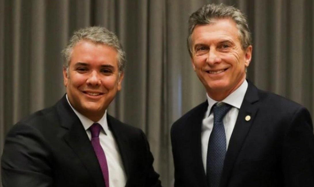 Mauricio Macri e Iván Duque - Argentina y Colombia