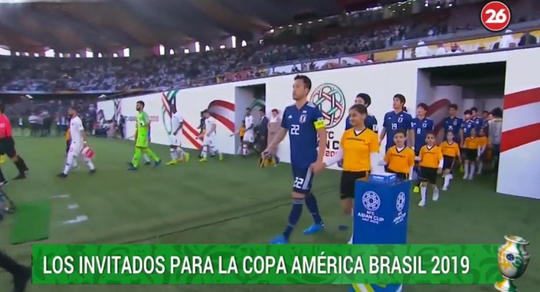 Copa América 2019 - Equipos invitados - Informe de Canal 26 - Deportes