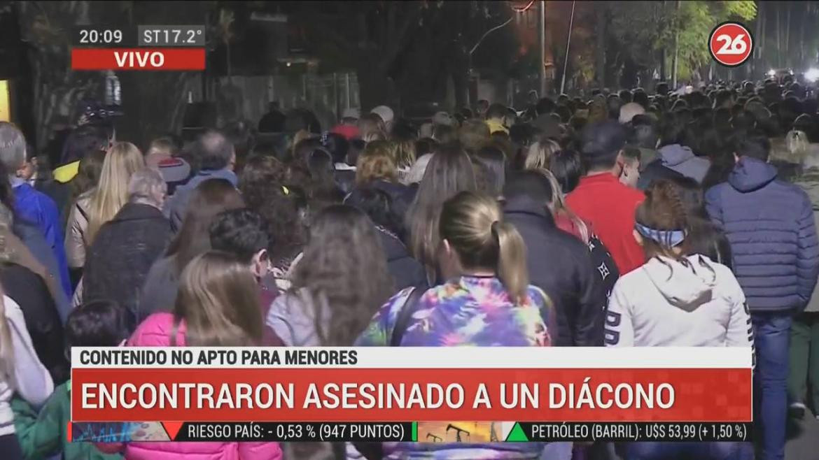 Marcha para pedir Justicia tras el asesinato del diácono