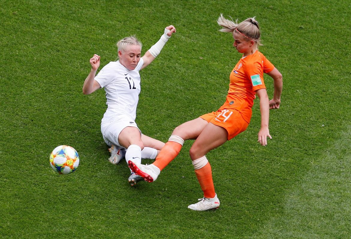 Mundial Femenino 2019: Nueva Zelanda vs. Holanda (Reuters)