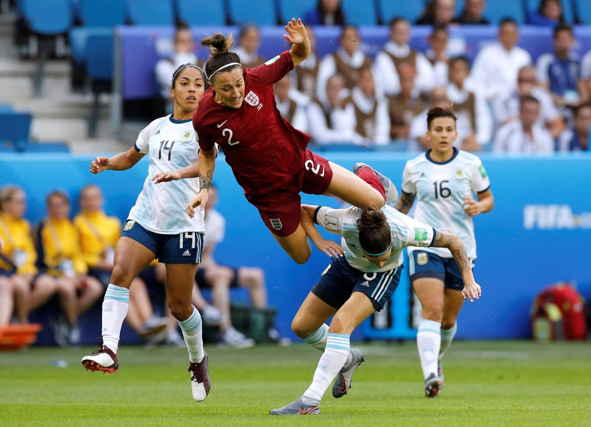 Mundial Femenino Francia 2019, Argentina vs Inglaterra, fútbol, REUTERS 