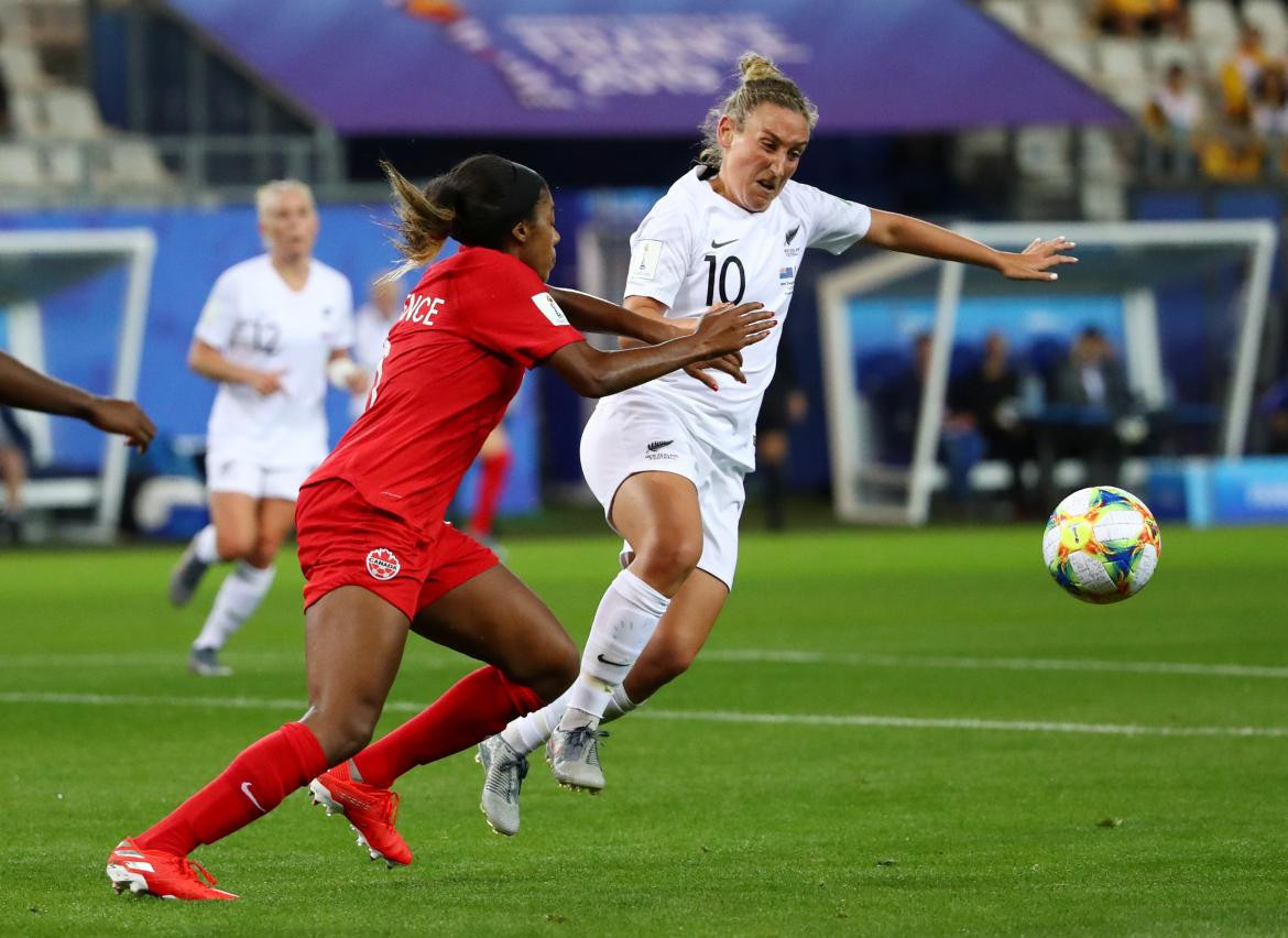 Mundial Femenino 2019 - Canadá vs. Nueva Zelanda (Reuters)