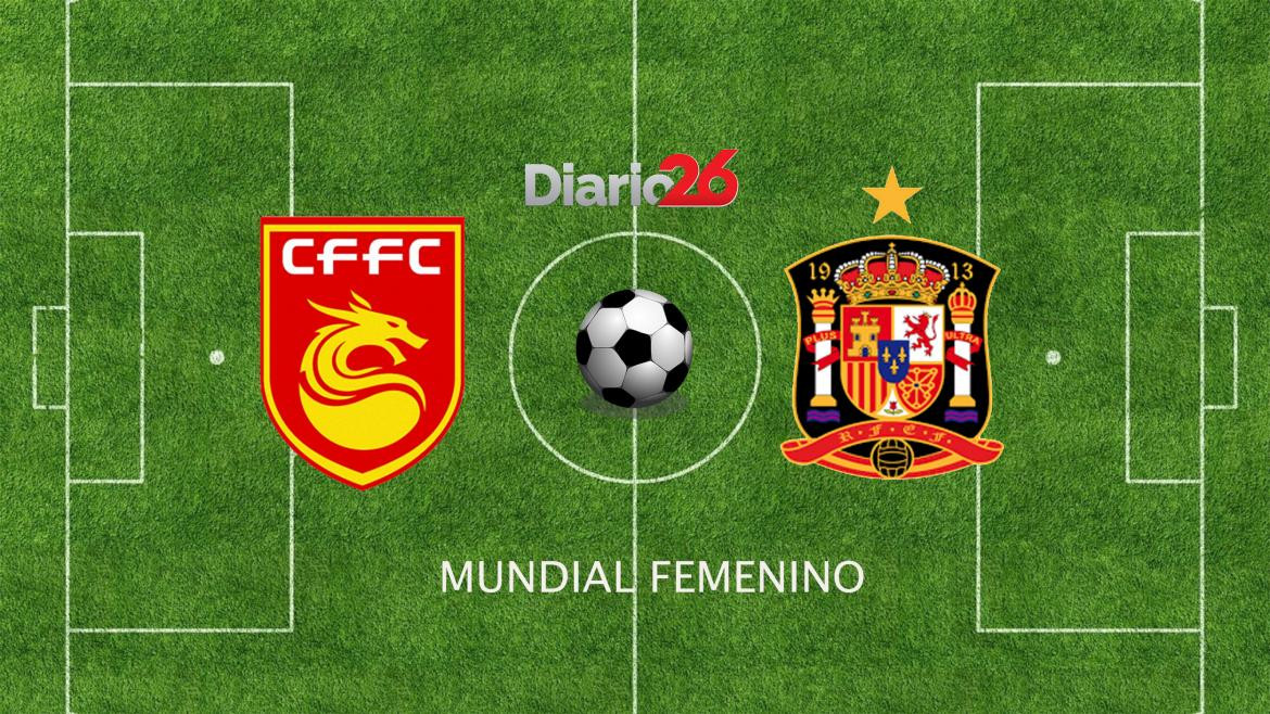 Mundial de fútbol femenino Francia 2019 - China vs. España - Deportes - Diario 26	