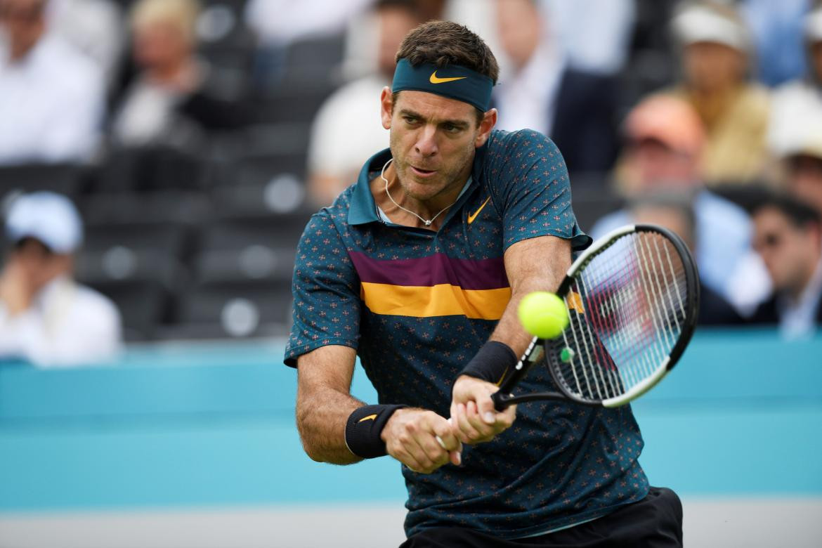 Juan Martín Del Potro en Queens (Reuters)