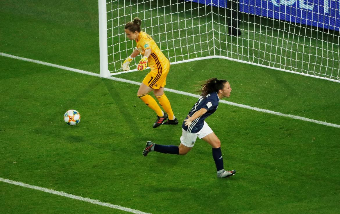 Mundial Femenino de Fútbol Francia 2019, Escocia vs Argentina, REUTERS