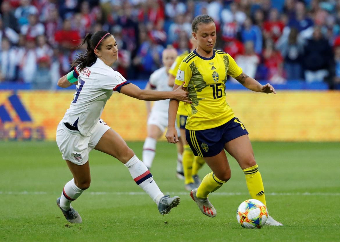 Mundial Femenino 2019: Suecia vs. Estados Unidos (Reuters)
