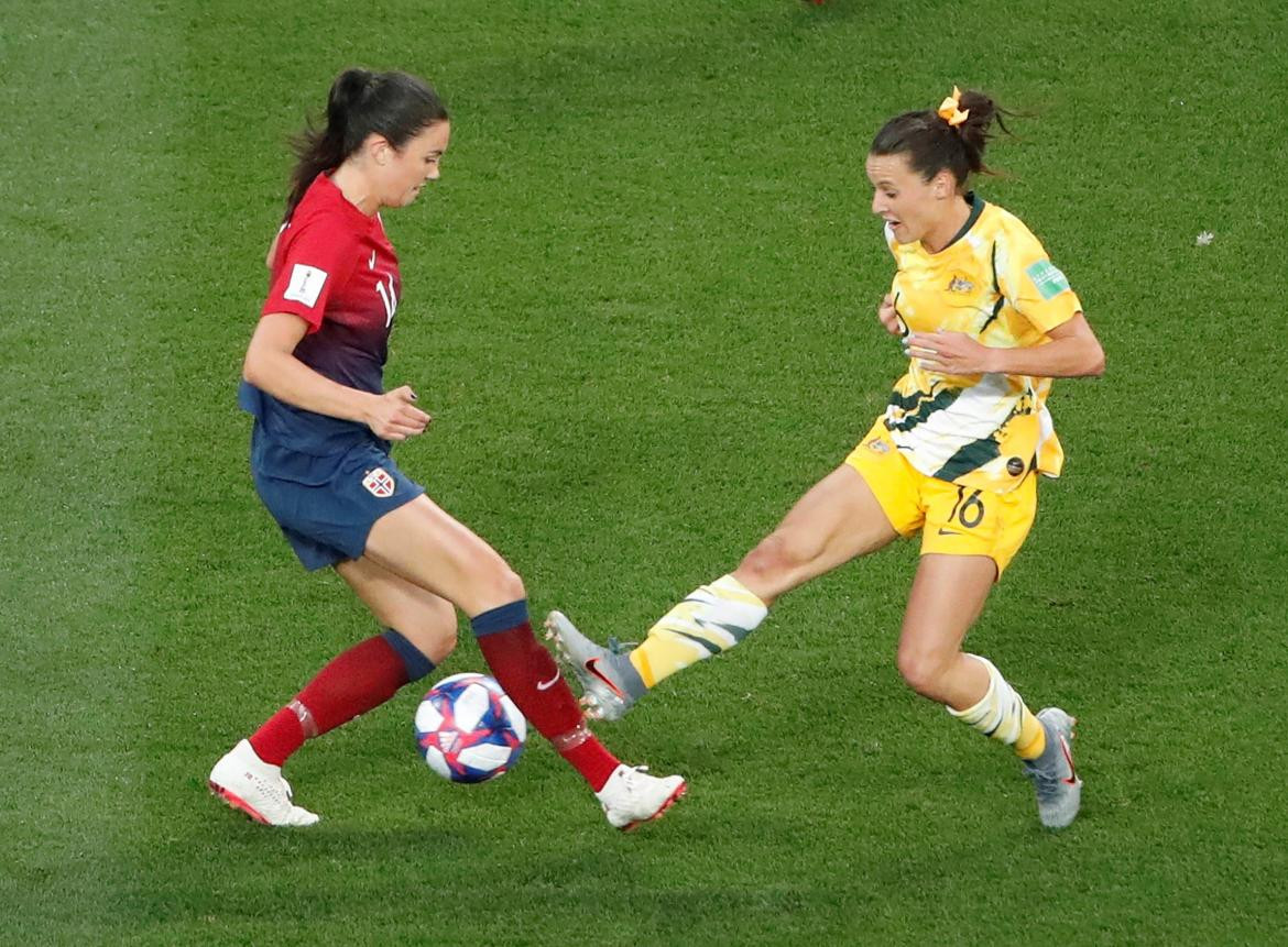 Mundial Femenino 2019: Australia vs. Noruega (Reuters)