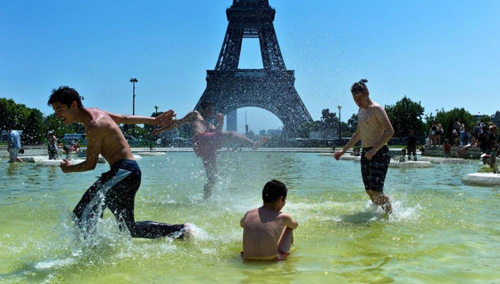 Ola de calor en Europa, altas temperaturas, estado del tiempo